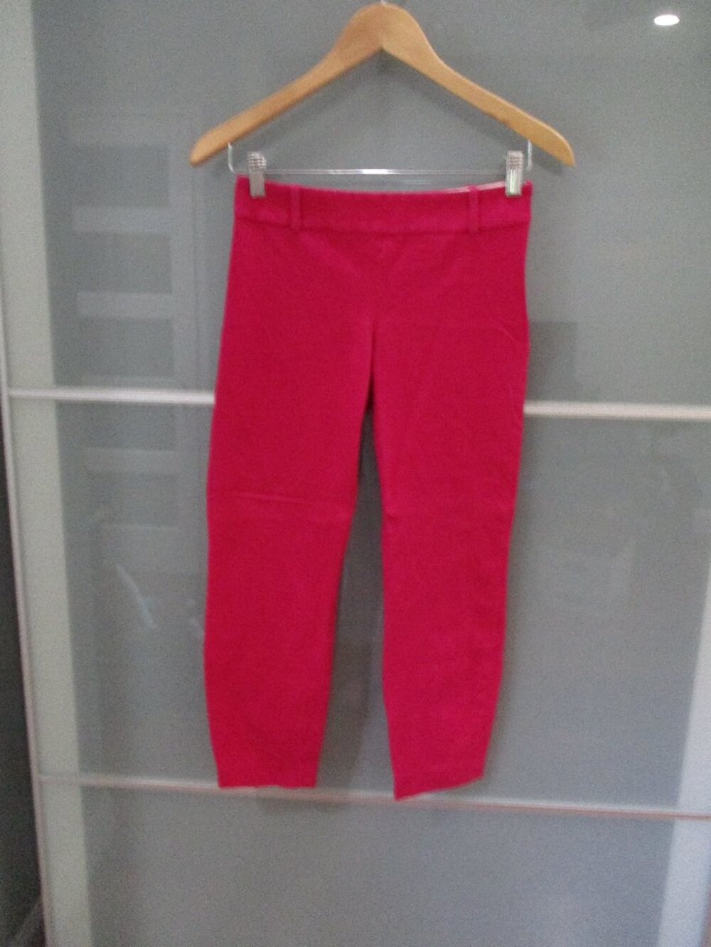J. Crew Minnie Fuschia Pants Cropped